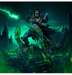 Les Maîtres de l'Univers - Masters of the Universe statuette 1/10 Deluxe Art Scale Skeletor Unleashed 23 cm