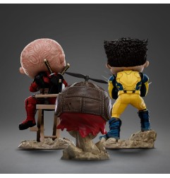 Deadpool et Wolverine - Ffigurine Mini Co. Deadpool Unmasked 13 cm
