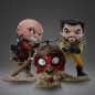 Deadpool et Wolverine - Ffigurine Mini Co. Deadpool Unmasked 13 cm