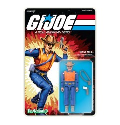 GI Joe - Figurine ReAction+ Wild Bill (Cartoon) 10 cm