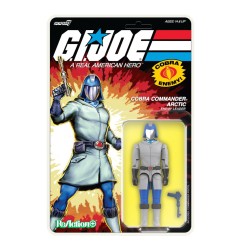 GI Joe - Wave 3 figurine ReAction+ Arctic Cobra Commander (Cartoon) 10 cm
