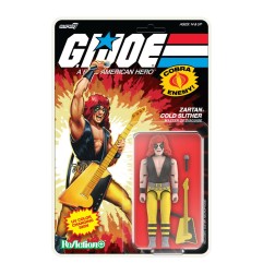 GI Joe - Wave 3 figurine ReAction+ Zartan Cold Slither (Cartoon) 10 cm