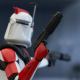 Star Wars : The Clone Wars - Statuette Premier Collection 1/7 Captain Fordo 28 cm