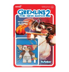 Gremlins - Figurine ReAction Wave 02 Gizmo (Battle Ready) 10 cm