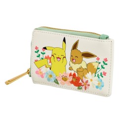 Pokémon - Porte-monnaie Pikachu & Eevee Floral by Loungefly