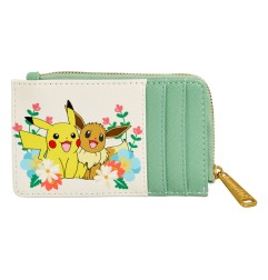 Pokémon - Porte-monnaie Pikachu & Eevee Floral by Loungefly