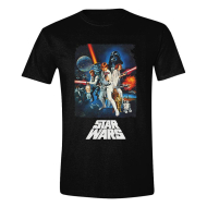 Star Wars A New Hope - T-Shirt Retro Poster Star Wars A New Hope - T-Shirt Retro Poster