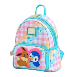 Pokémon - Pokemon by Loungefly sac à dos Mini Piplup and Eevee