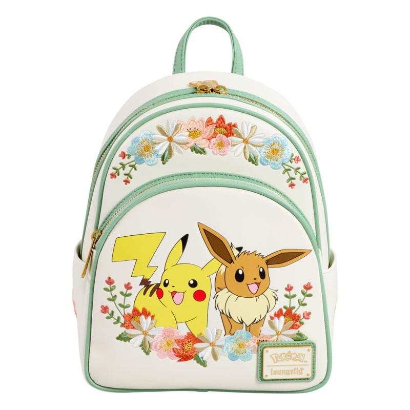 Pokémon - Pokemon by Loungefly sac à dos Mini Pikachu & Eevee Floral