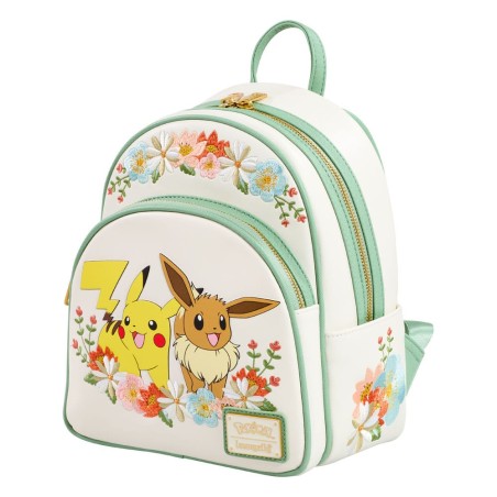 Pokémon - Pokemon by Loungefly sac à dos Mini Pikachu & Eevee Floral