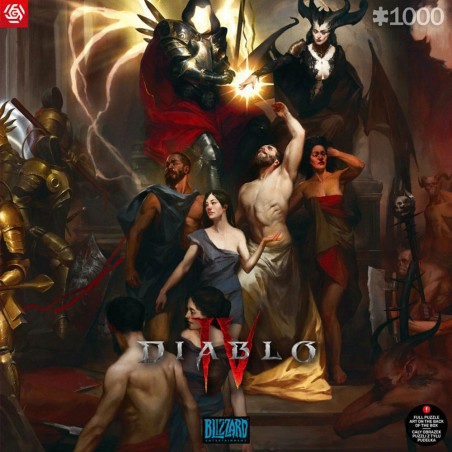 Diabo IV - Puzzle Birth of Nephalem (1000 pièces)