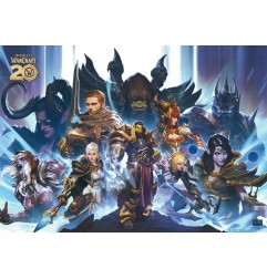 World of Warcraft - Puzzle 20th Anniversary (1000 pièces)