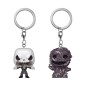 L'etrange Noël de Mr. Jack - L'Étrange Noël de monsieur Jack pack 2 porte-clés POP! Vinyl Jack/Oogie 4 cm