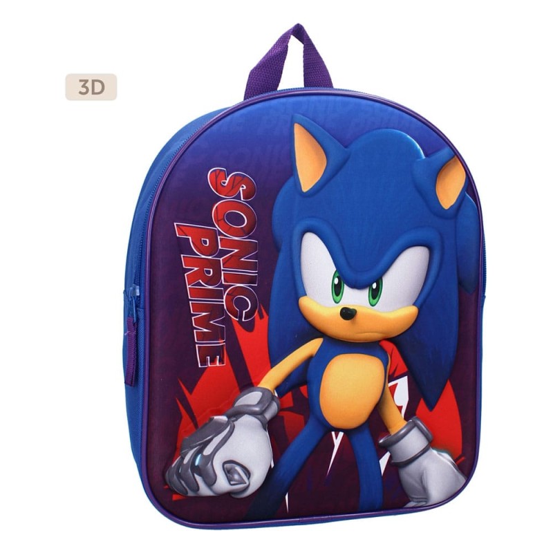 Sonic The Hedgehog - Sonic the Hedgehog 3D sac à dos Sonic Prime Simply Special 32 cm