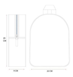 Marvel - Sac à dos Avengers The Incredible 29 cm