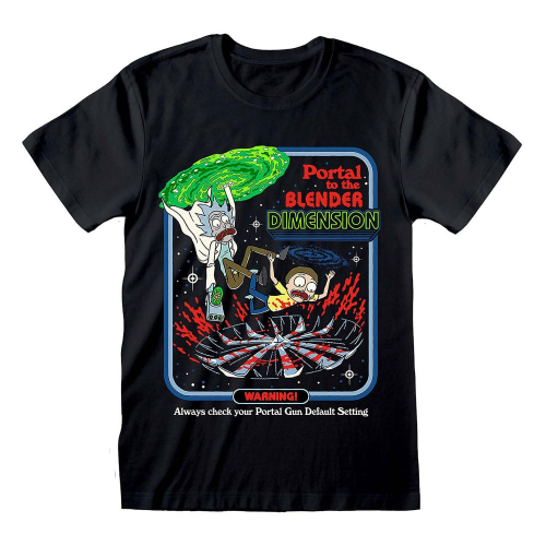 Steven Rhodes - T-Shirt Rick and Morty Portal Collab 