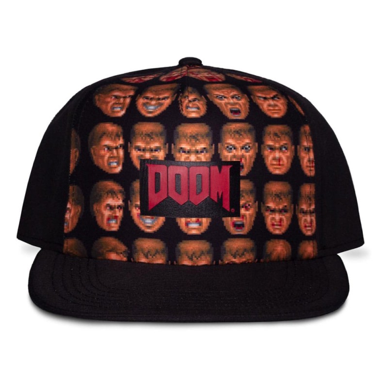Doom - Casquette baseball  Faces Background