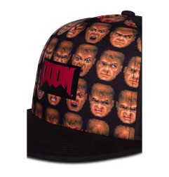 Doom - Casquette baseball  Faces Background