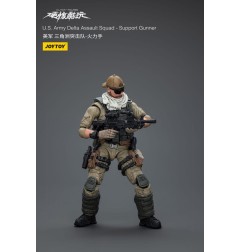 Hardcore Coldplay - Figurine 1/18 U.S. Army Delta Assault Squad Support Gunner 11 cm