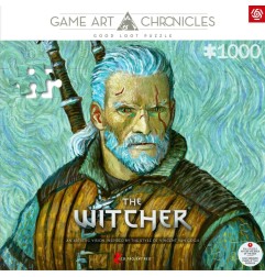 The Witcher III: Wild Hunt Game Art Chronicles - Puzzle Geralt inspired by Vincent van Gogh (1000 pièces)