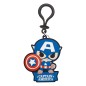 Marvel - Porte-clés sac PVC à dos toucher doux Captain America