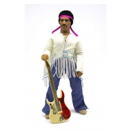Jimi Hendrix - Figurine Woodstock Flocked 20 cm