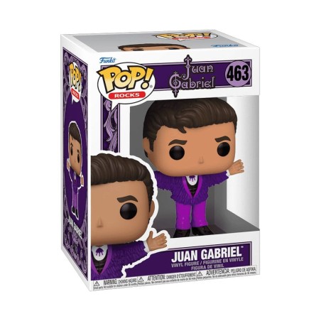 Juan Gabriel - POP! Rocks Vinyl Figurine Purple Outfit 9 cm