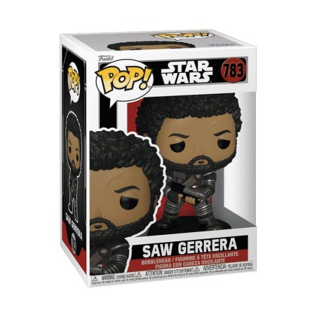 Star Wars: Andor - Figurine POP! Saw Gerrera 9 cm