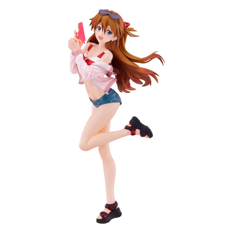 Rebuild of Evangelion - Statuette Pop Up Parade L Beach Queens: Asuka Shikinami Langley 22 cm