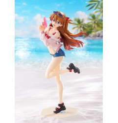 Evangelion - Rebuild of  statuette PVC Pop Up Parade L Beach Queens: Asuka Shikinami Langley 22 cm