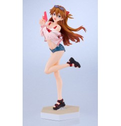 Evangelion - Rebuild of  statuette PVC Pop Up Parade L Beach Queens: Asuka Shikinami Langley 22 cm
