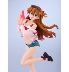 Evangelion - Rebuild of  statuette PVC Pop Up Parade L Beach Queens: Asuka Shikinami Langley 22 cm