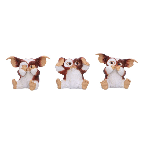 Gremlins - Pack 3 figurines Three Wise Gizmo 8 cm