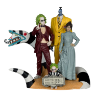 Beetlejuice - Pack 4 statuettes Movie Maniacs 15 cm