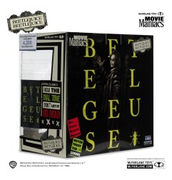 Beetlejuice - Pack 4 statuettes PVC Movie Maniacs 15 cm
