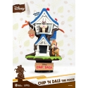 Disney - Diorama Summer Series D-Stage Tic et Tac Tree House 16 cm