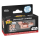 Star Wars - Figurine Bitty POP! Luke Skywalker and Speeder