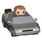 Retour vers le futur - Figurine Bitty POP! Marty McFly and Time Machine