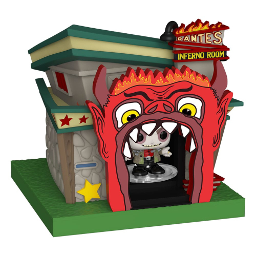 Beetlejuice - Figurine Bitty POP! Towns Beetlejuice and Dante's Inferno Room