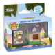 Là-haut - Figurine Bitty POP! Towns Russell and The House
