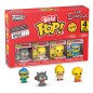 Les Simpson - Pack 4 figurines Bitty POP! Les Simpson Series 4 2 cm