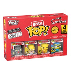 Simpsons - Les Simpson pack 4 figurines Bitty POP! Vinyl Series 4 2 cm