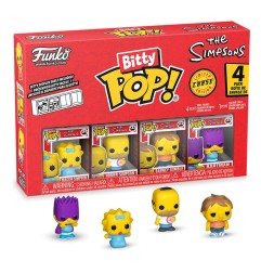 Simpsons - Les Simpson pack 4 figurines Bitty POP! Vinyl Series 3 2 cm