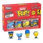 Les Simpson - Pack 4 figurines Bitty POP! Les Simpson Series 2 2 cm