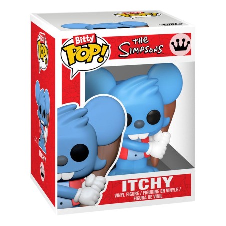 Les Simpson - Pack 4 figurines Bitty POP! Les Simpson Series 2 2 cm
