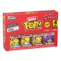 Les Simpson - Pack 4 figurines Bitty POP! Les Simpson Series 3 2 cm