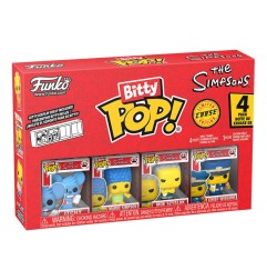 Simpsons - Les Simpson pack 4 figurines Bitty POP! Vinyl Series 2 2 cm