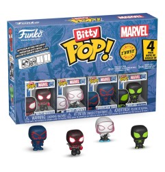 Marvel - Spider-Man pack 4 figurines Bitty POP! Vinyl Series 2 2 cm