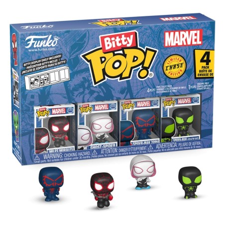 Marvel - Spider-Man pack 4 figurines Bitty POP! Vinyl Series 2 2 cm