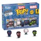 Spider-Man - Pack 4 figurines Bitty POP! Spider-Man Series 2 2 cm